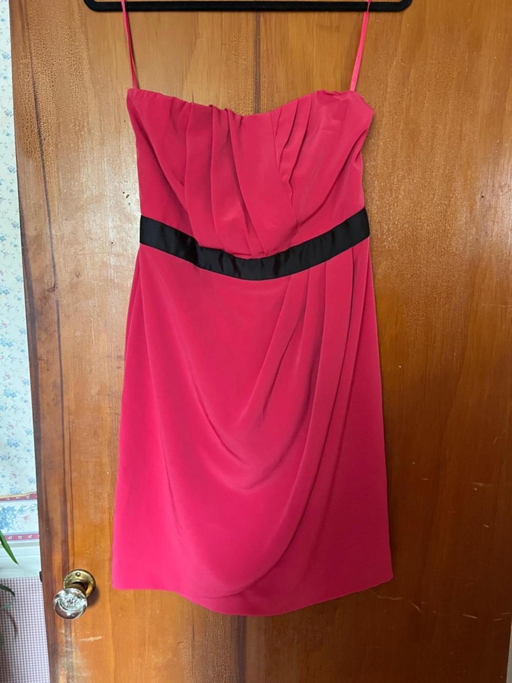The Limited Strapless Pink Cocktail Dress
